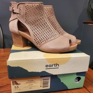 NIB Peep Toe Booties